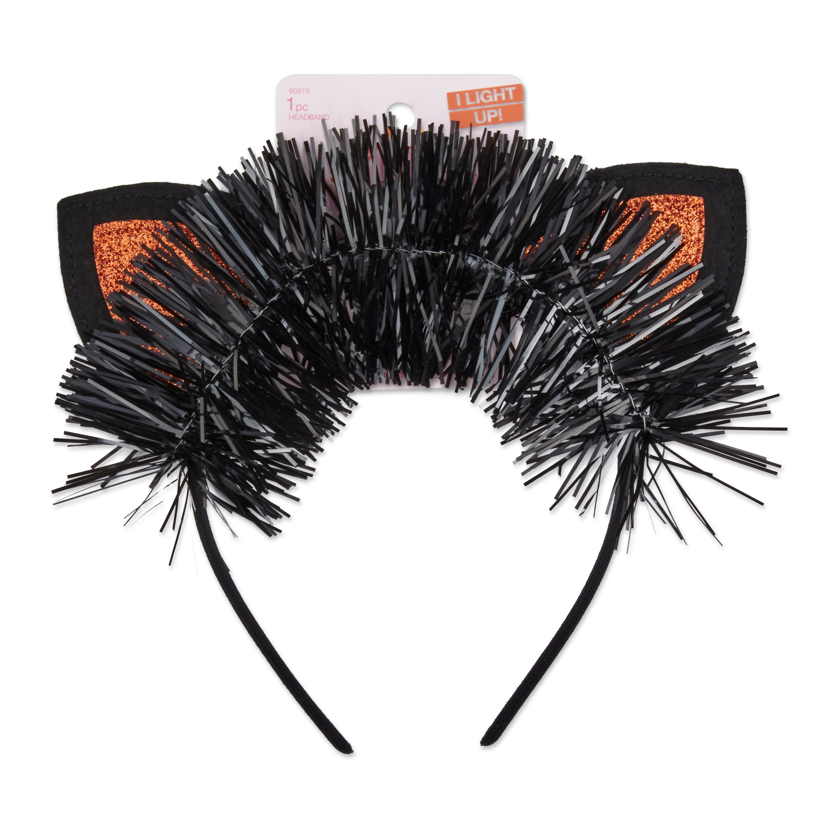 Scunci Light Up Cat Ears Tinsel Headband Shop Hair Accessories at HEB