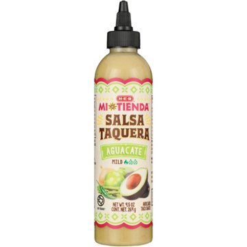 H-E-B Mi Tienda Salsa Taquera Aguacate, 9.5 oz