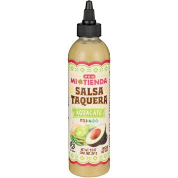 H-E-B Mi Tienda Salsa Taquera Aguacate, 9.5 oz