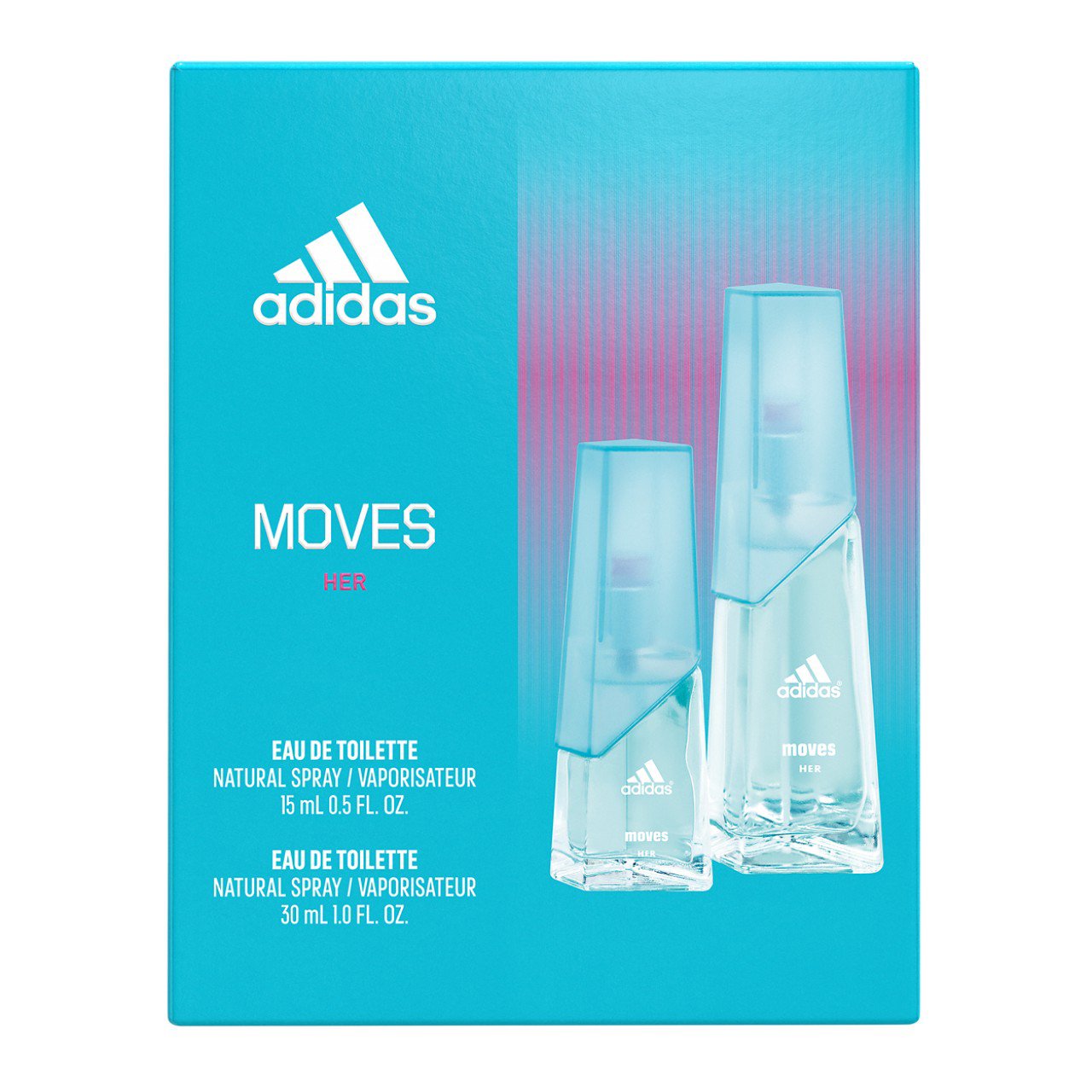 Adidas Moves for Her Gift Set Shop Fragrance at HEB