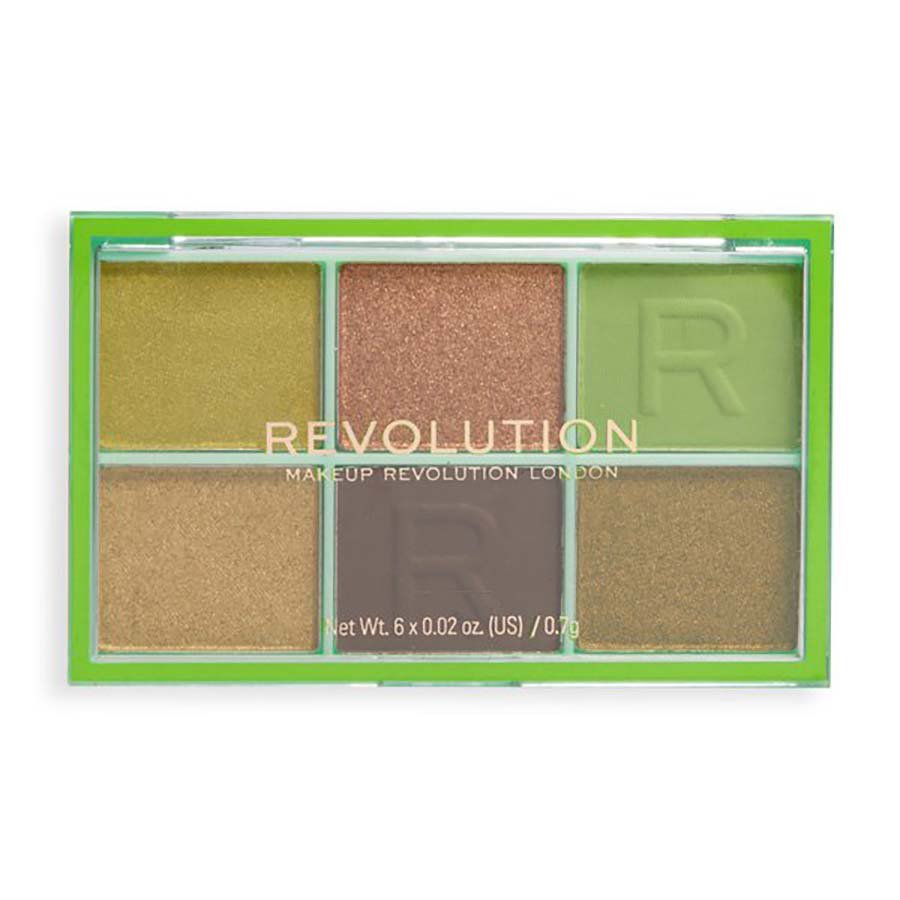 Makeup Revolution Reloaded Palette - Giving Green - Shop Eyeshadow at H-E-B