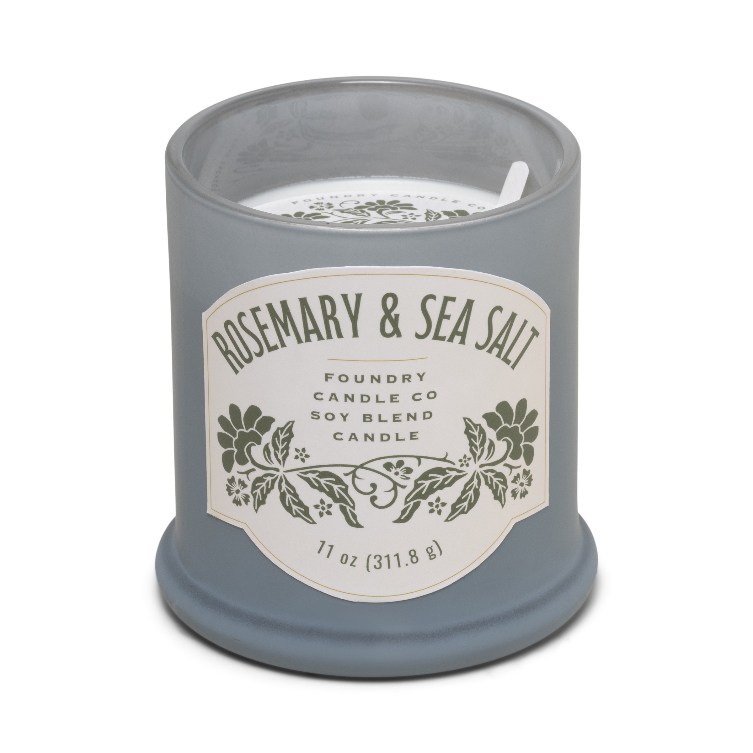 Foundry Candle Co. Rosemary & Sea Salt Scented Soy Candle Shop
