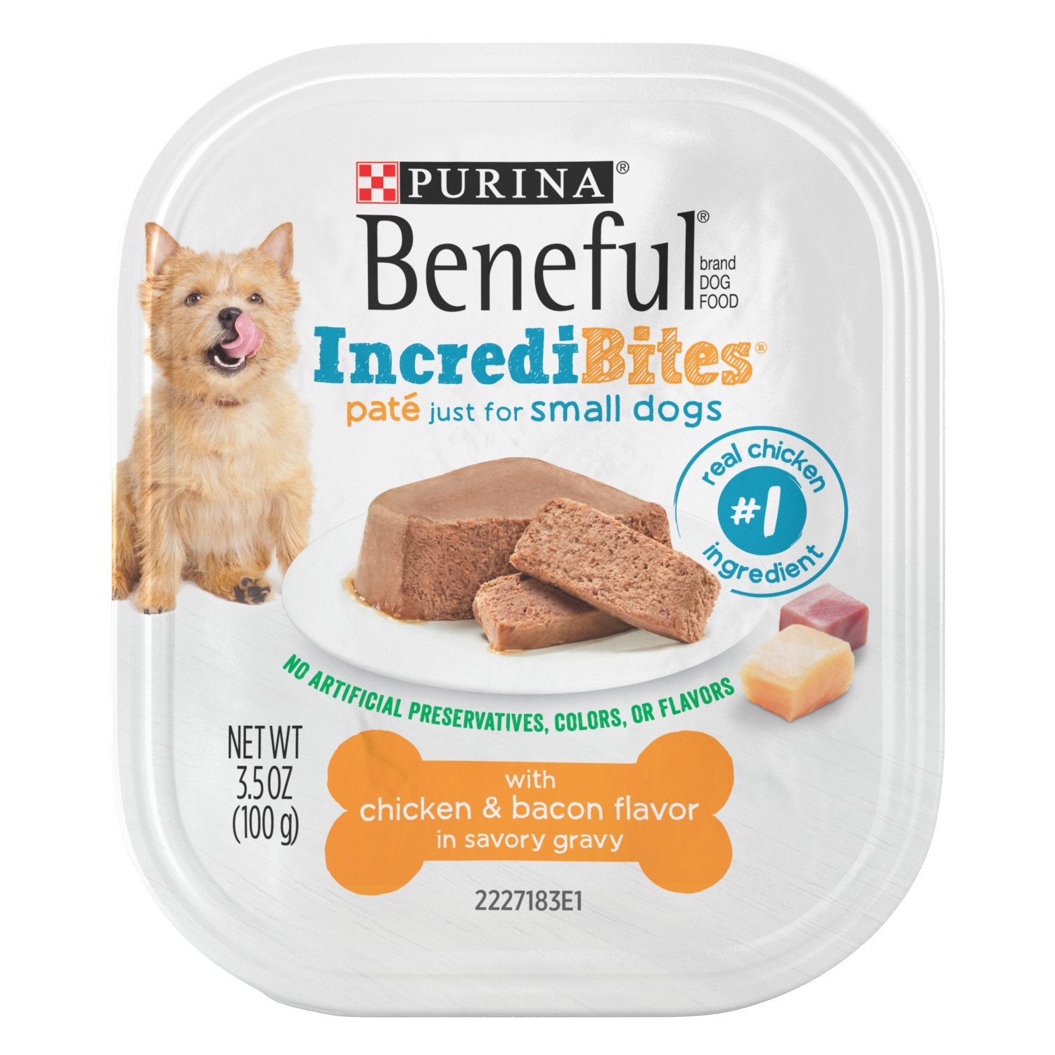 Beneful IncrediBites Chicken Bacon Wet Dog Food Shop Food at H E B