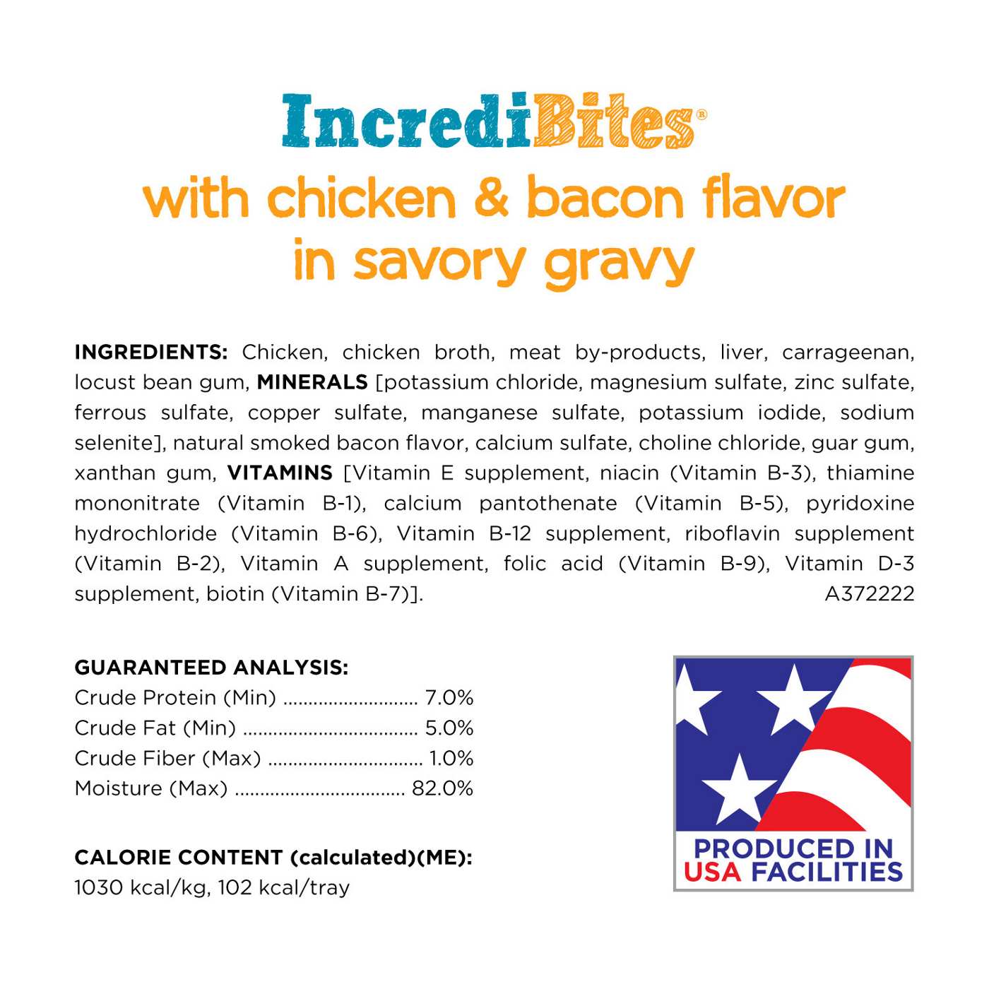 Beneful IncrediBites Chicken Bacon Wet Dog Food Shop Food at H E B