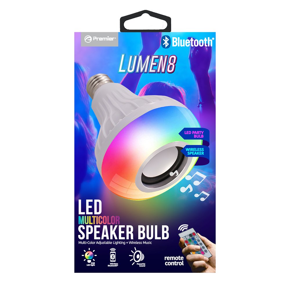 Premier Lumen8 LED Speaker Light Bulb - Shop Light bulbs at H-E-B