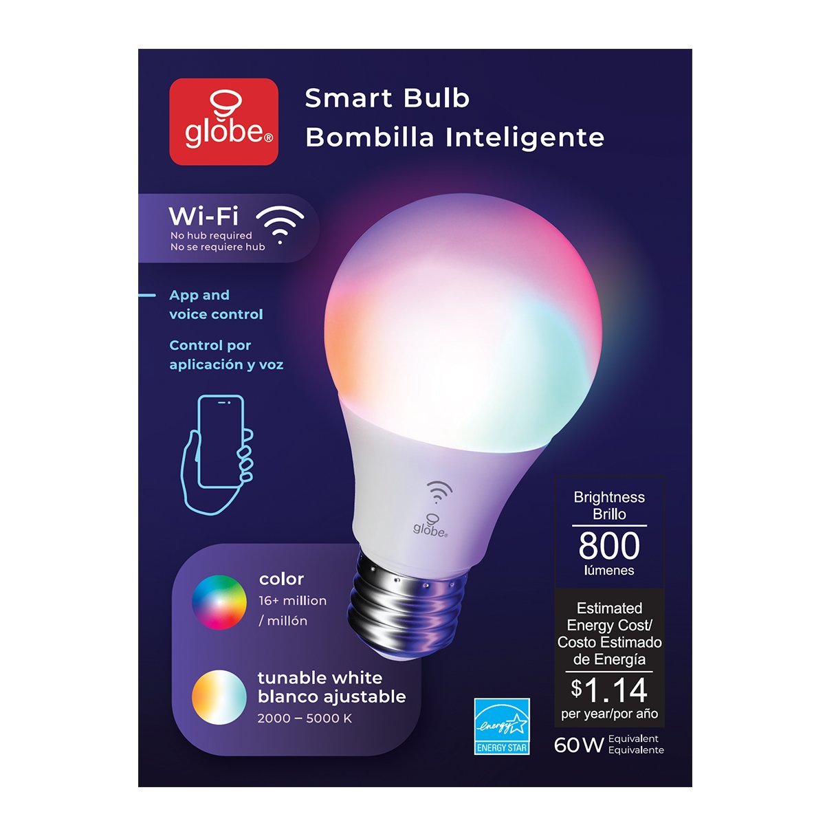 Globe suite online light bulb