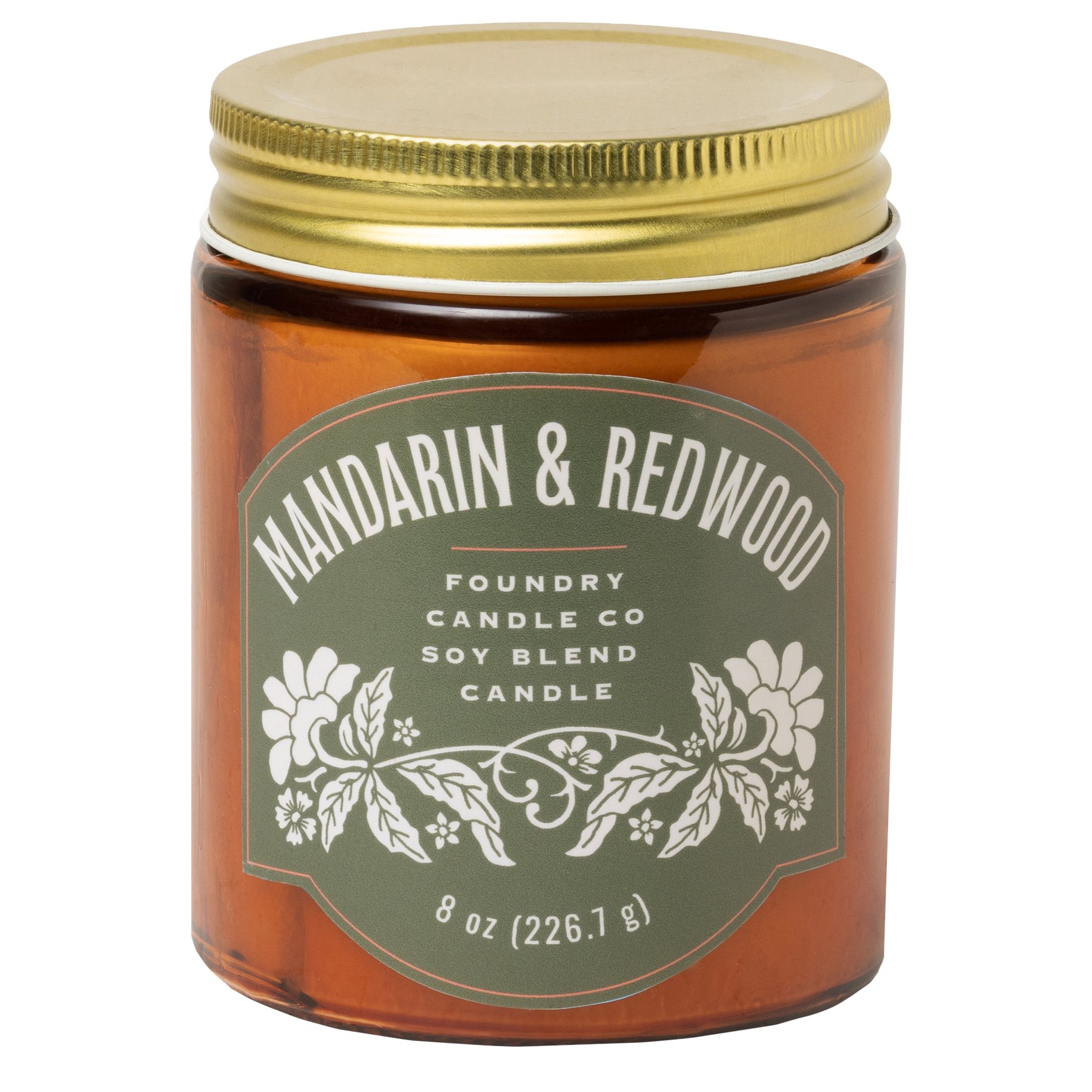 MANDARIN & REDWOOD GIFT CANDLE fashion 18 TOTAL