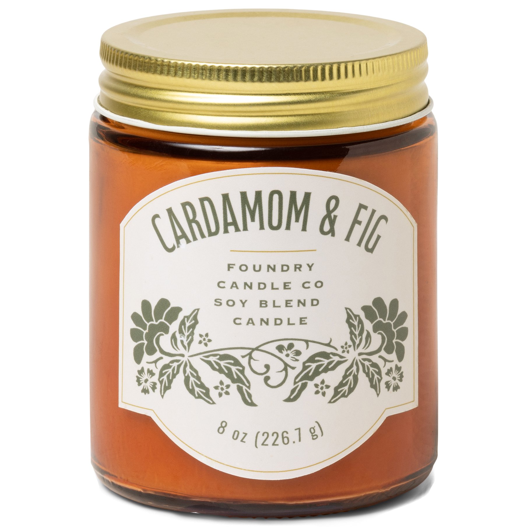 Foundry Candle Co. Cardamom & Fig Scented Soy Candle Shop Candles at