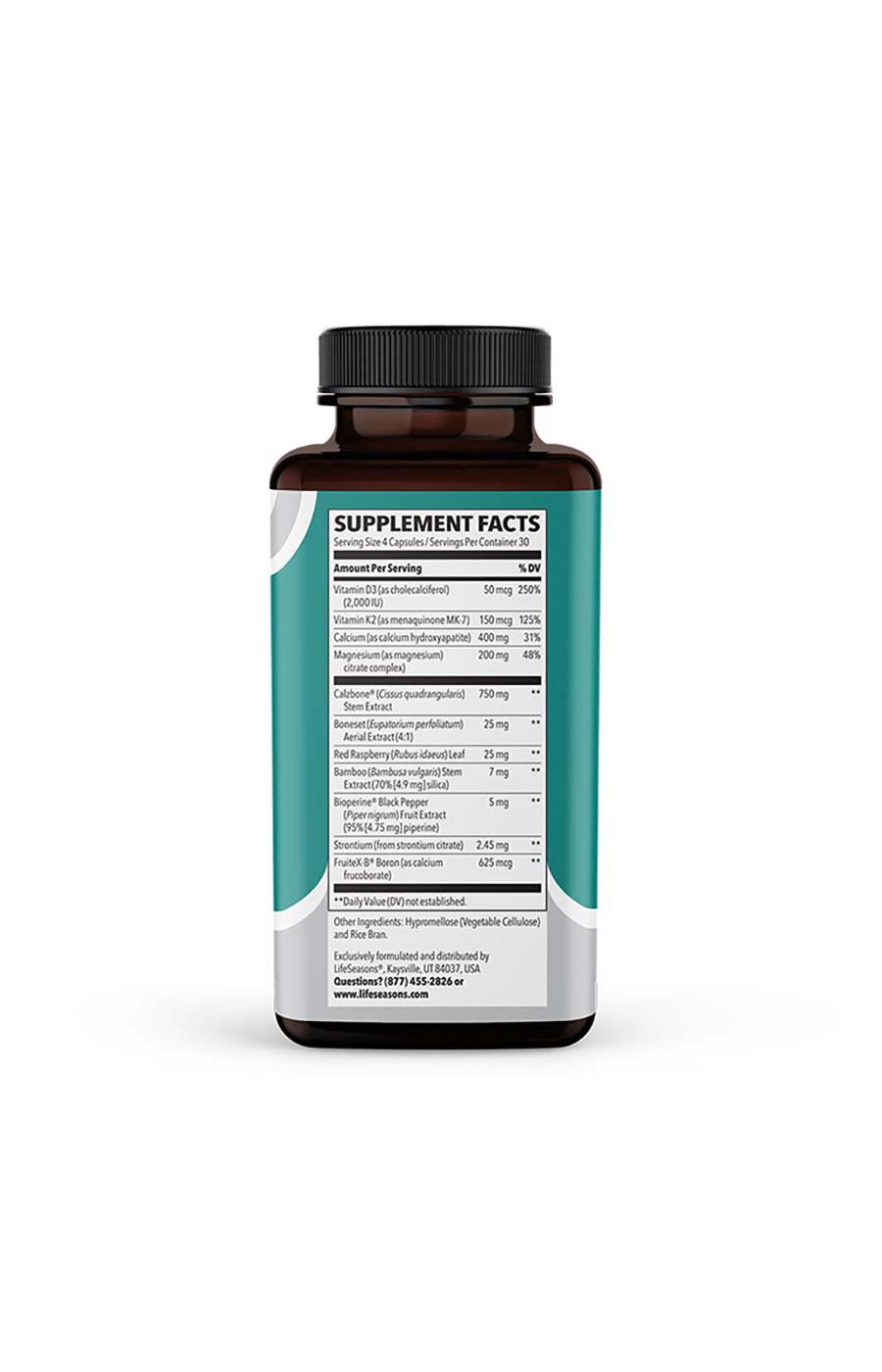 LifeSeasons Bone Densi-T Osteo Support Veg Capsules; image 4 of 4