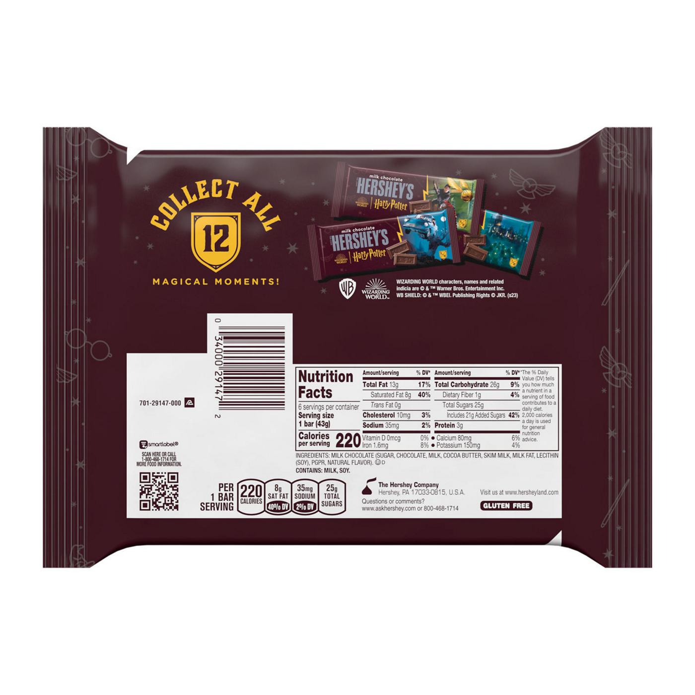 Hershey's Harry Potter Milk Chocolate Halloween Candy Bars; image 7 of 7