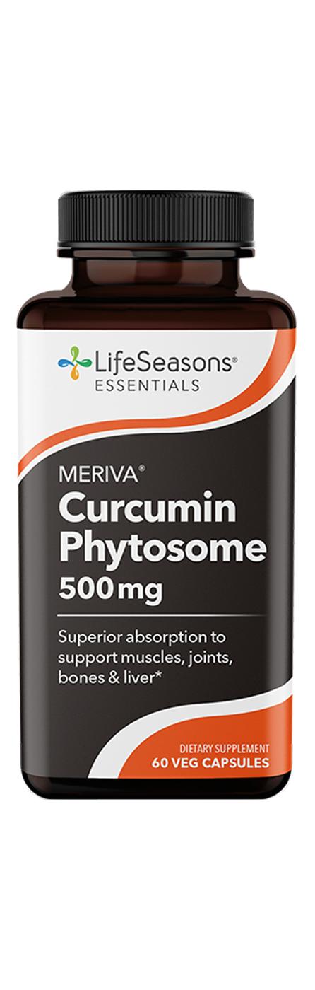 LifeSeasons Meriva Curcumin Phytosome Capsules; image 1 of 4