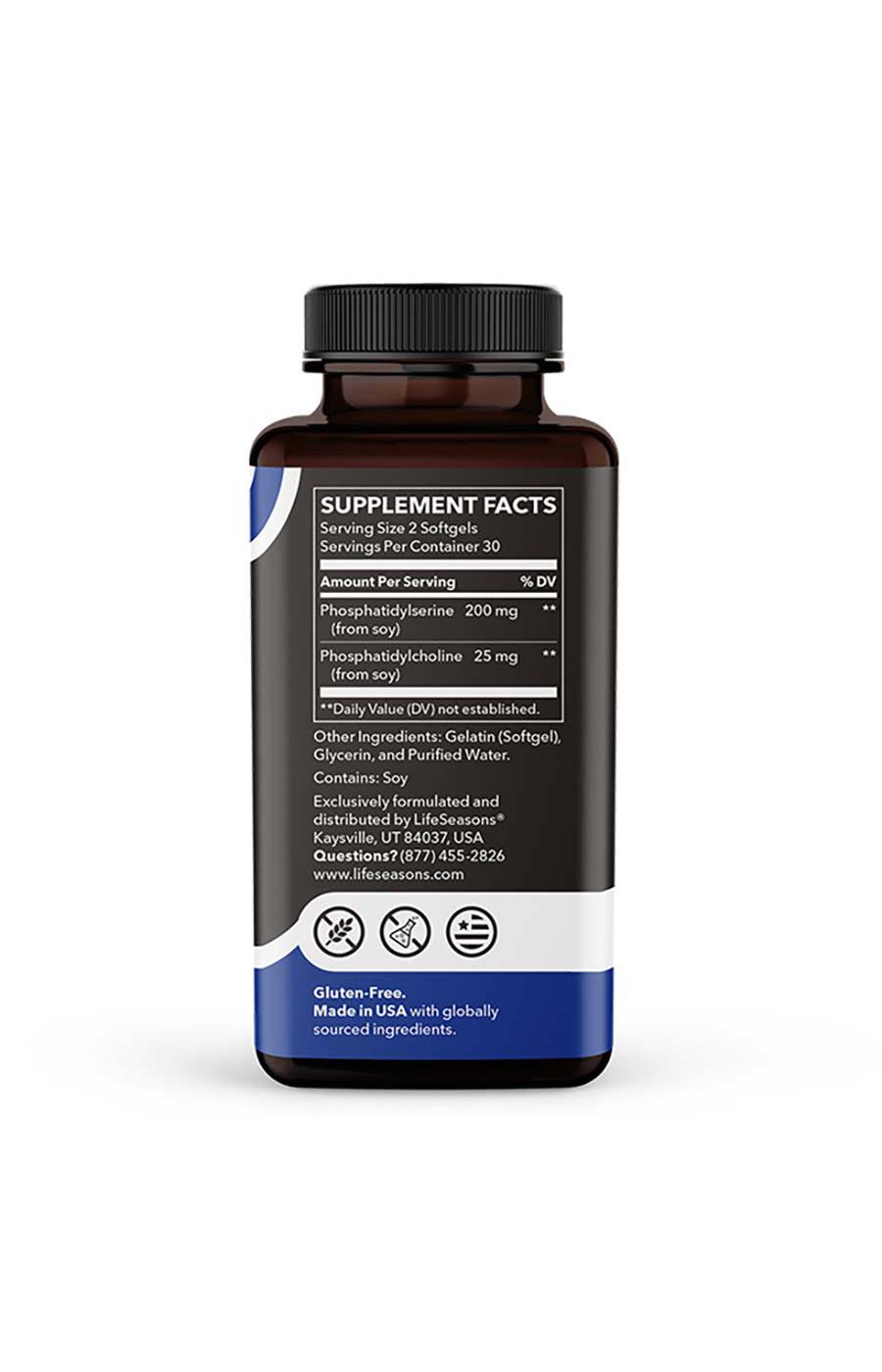 LifeSeasons Phosphatidyl Serine Softgels; image 4 of 4