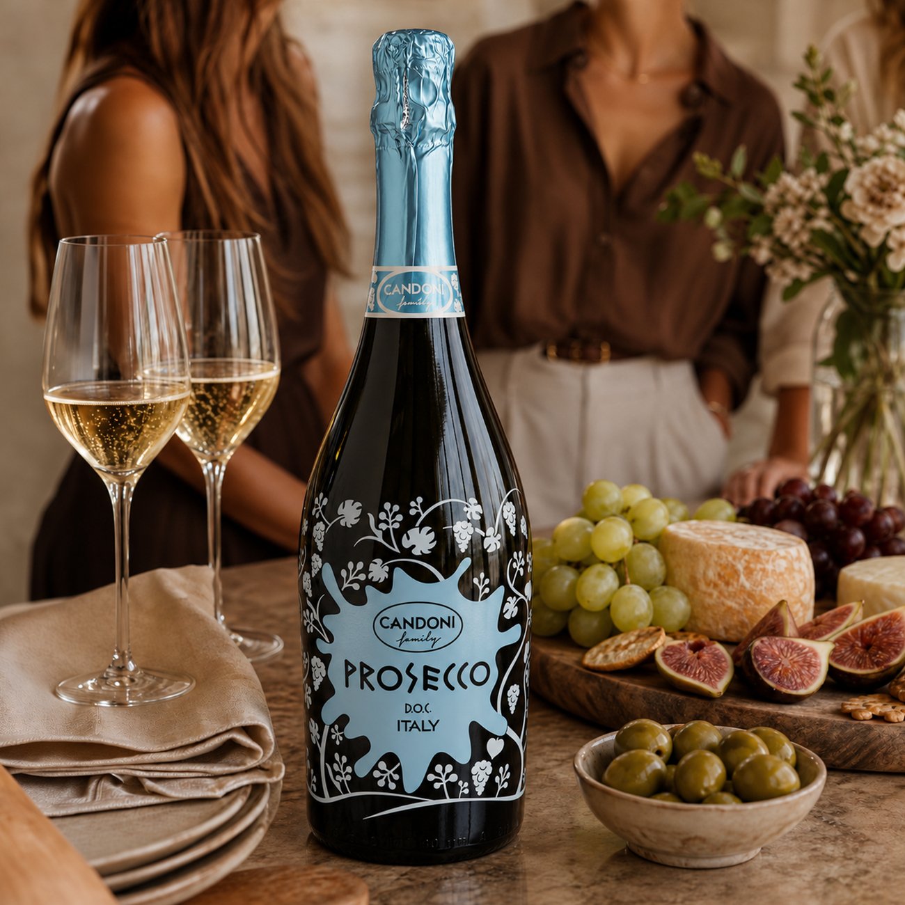Candoni Prosecco Extra Dry Italy Sparkling Wine - Shop Wine at H-E-B