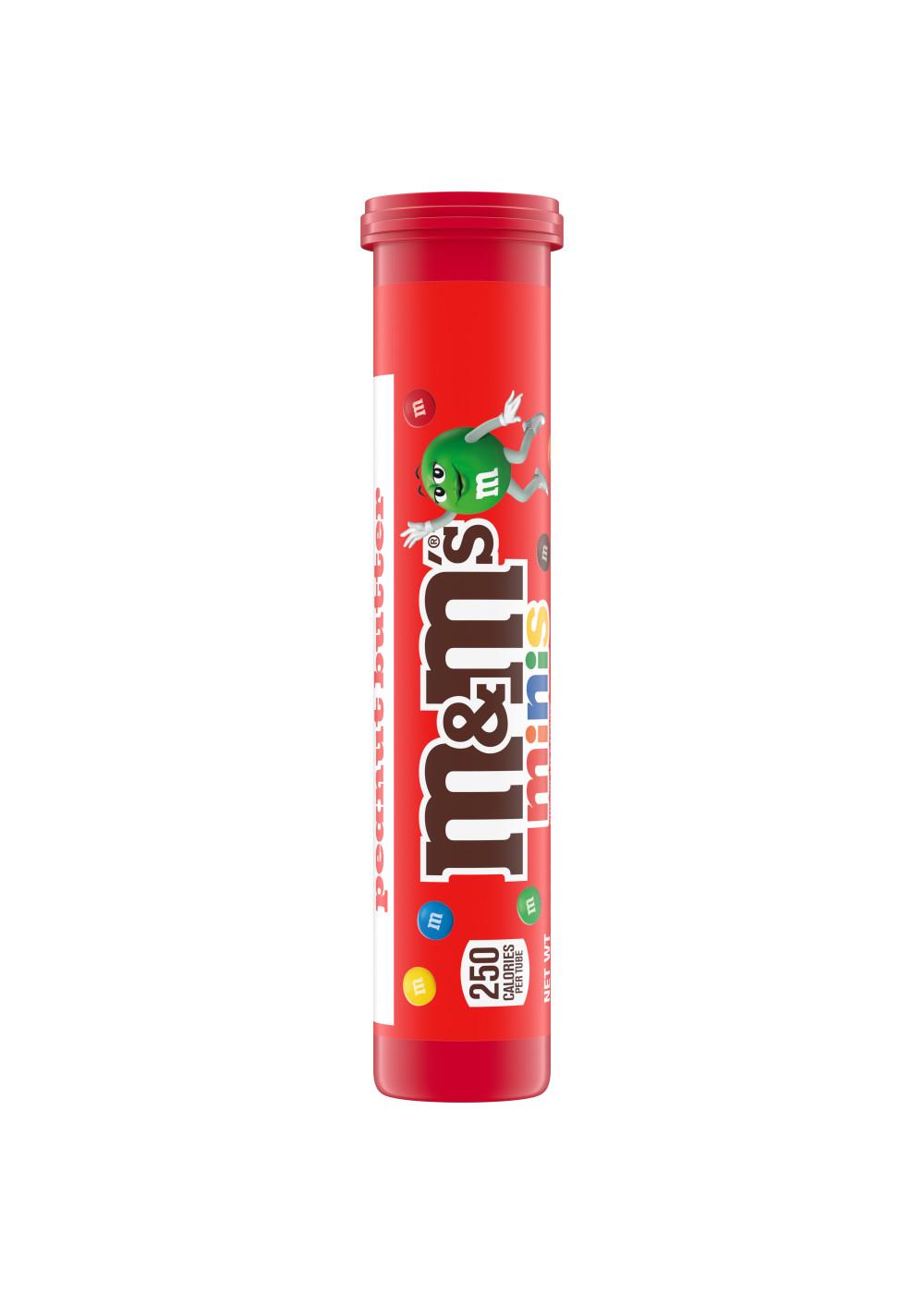 M&M'S Minis Peanut Butter Milk Chocolate Candy Mega Tube; image 1 of 7