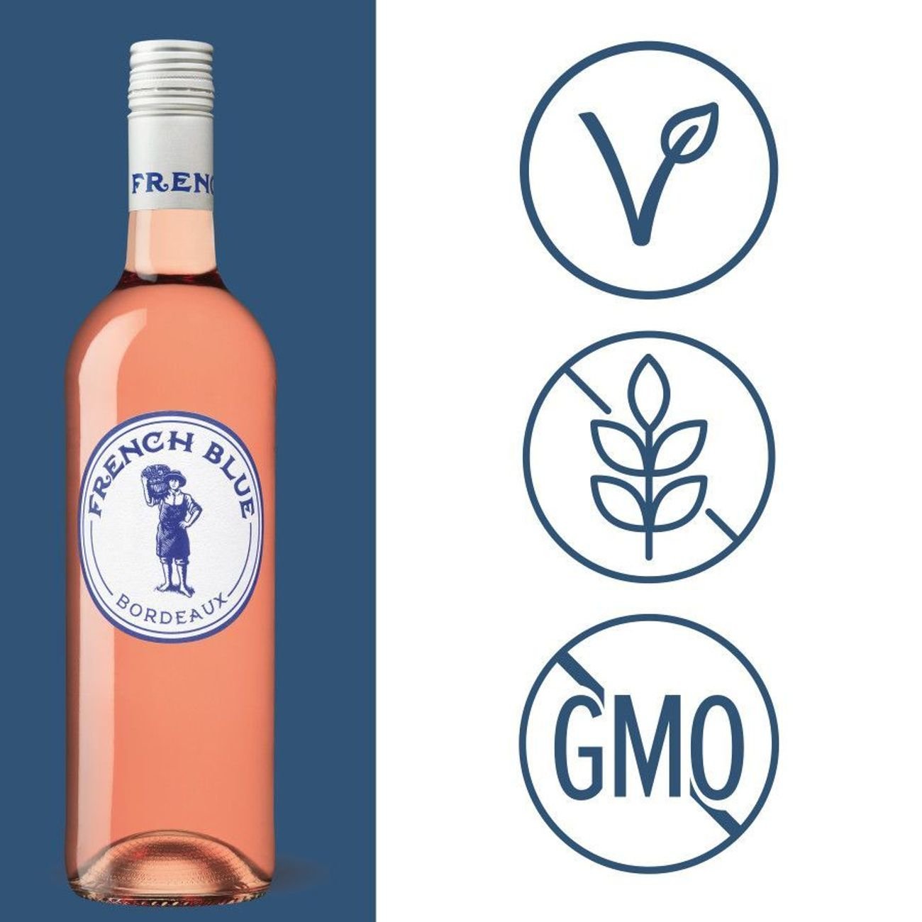 CK Mondavi & Family French Blue Rose Wine France - Shop Wine at H-E-B