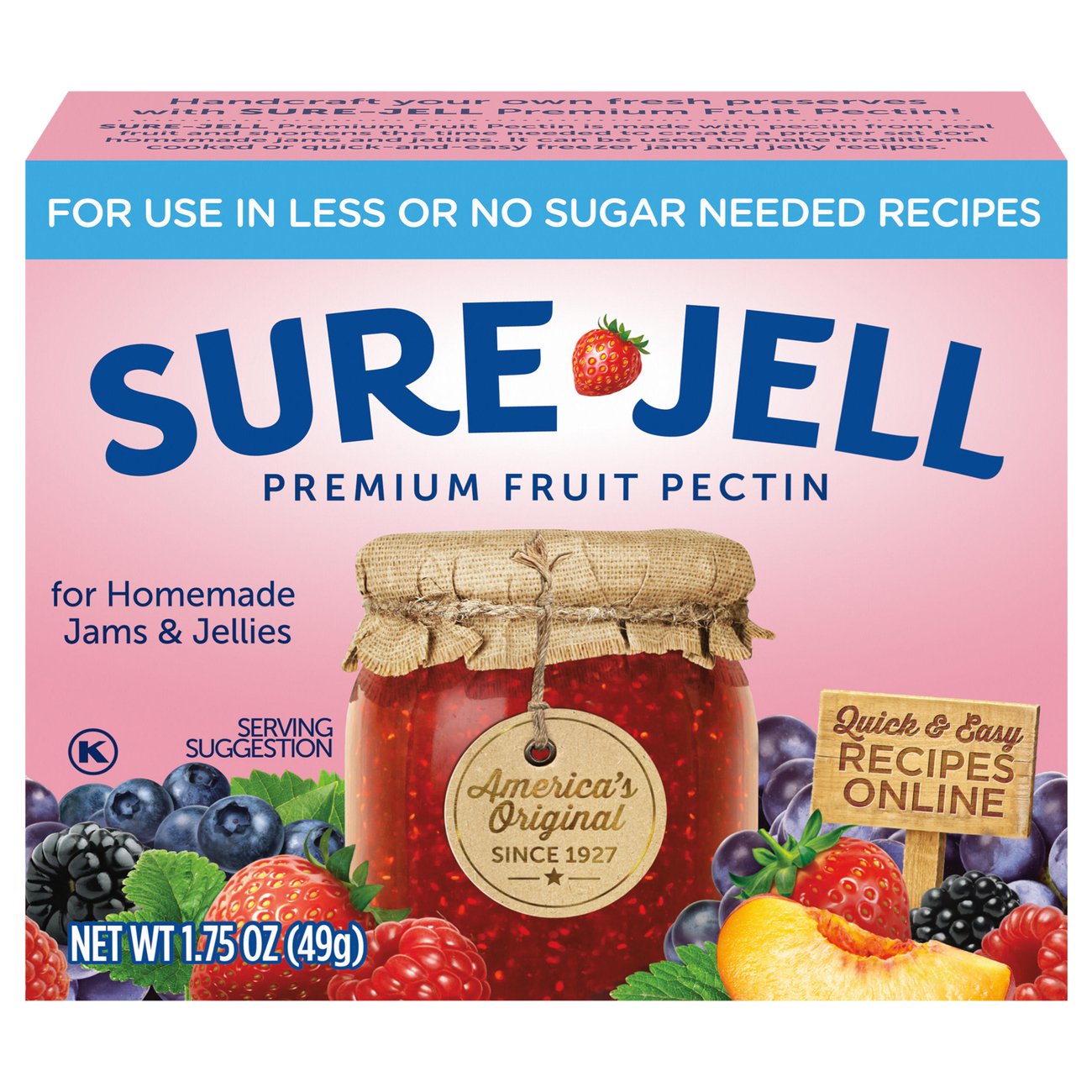 Sure Jell Premium Fruit Pectin Shop Canning supplies at HEB