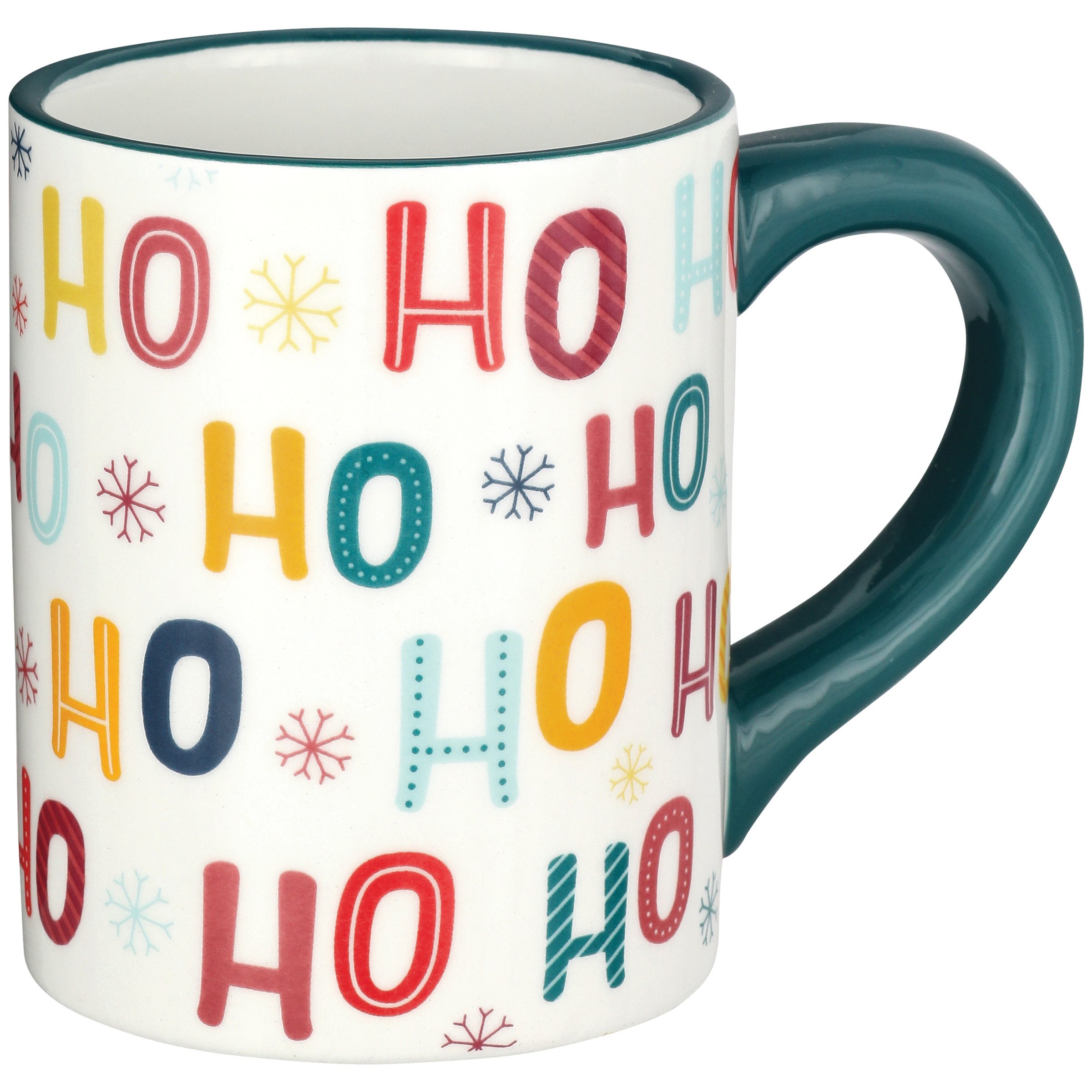 Ho Ho Ho Stoneware Coffee Mug