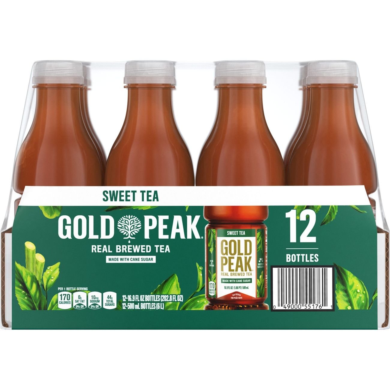 Gold Peak Sweet Tea 12 pk Bottles Shop Tea at HEB