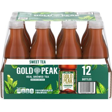 Gold Peak Sweetened Black Tea 12 pk  Bottles, 16.9 oz
