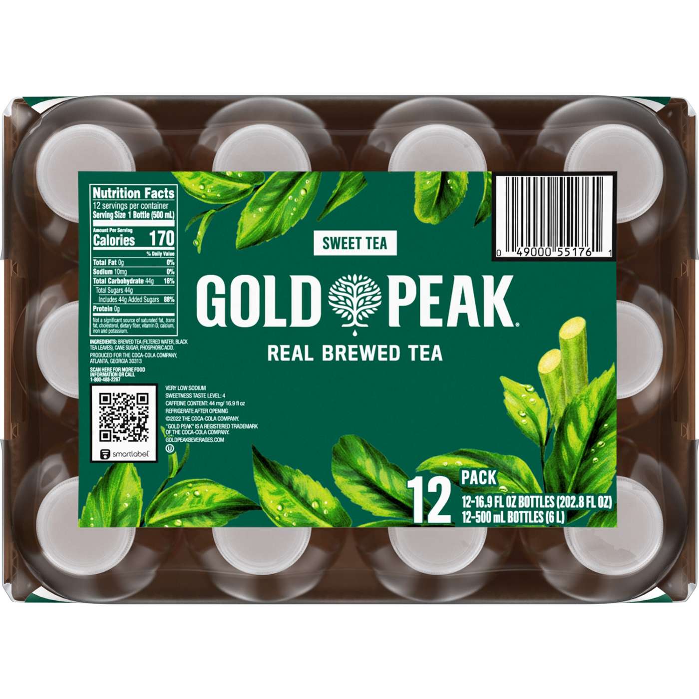Gold Peak Sweetened Black Tea 12 pk  Bottles; image 2 of 5