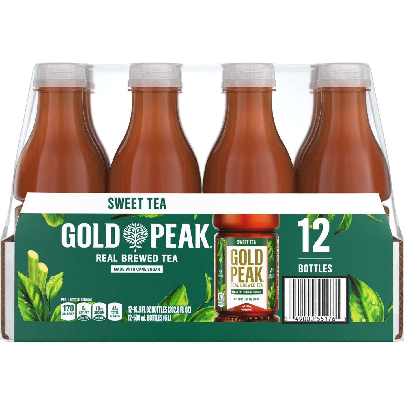 Gold Peak Sweetened Black Tea 12 pk  Bottles; image 4 of 5