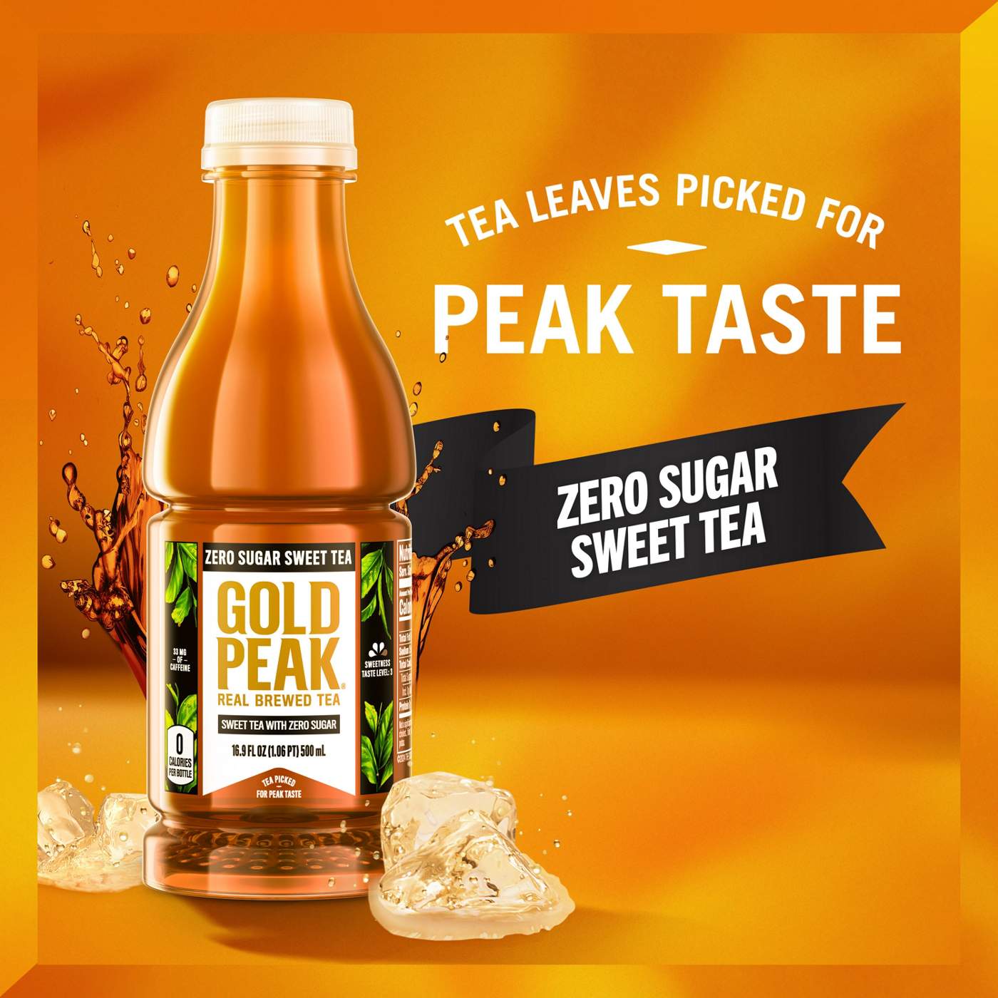 Gold Peak Zero Sugar Sweet Tea Bottles 12 pk Bottles; image 6 of 7
