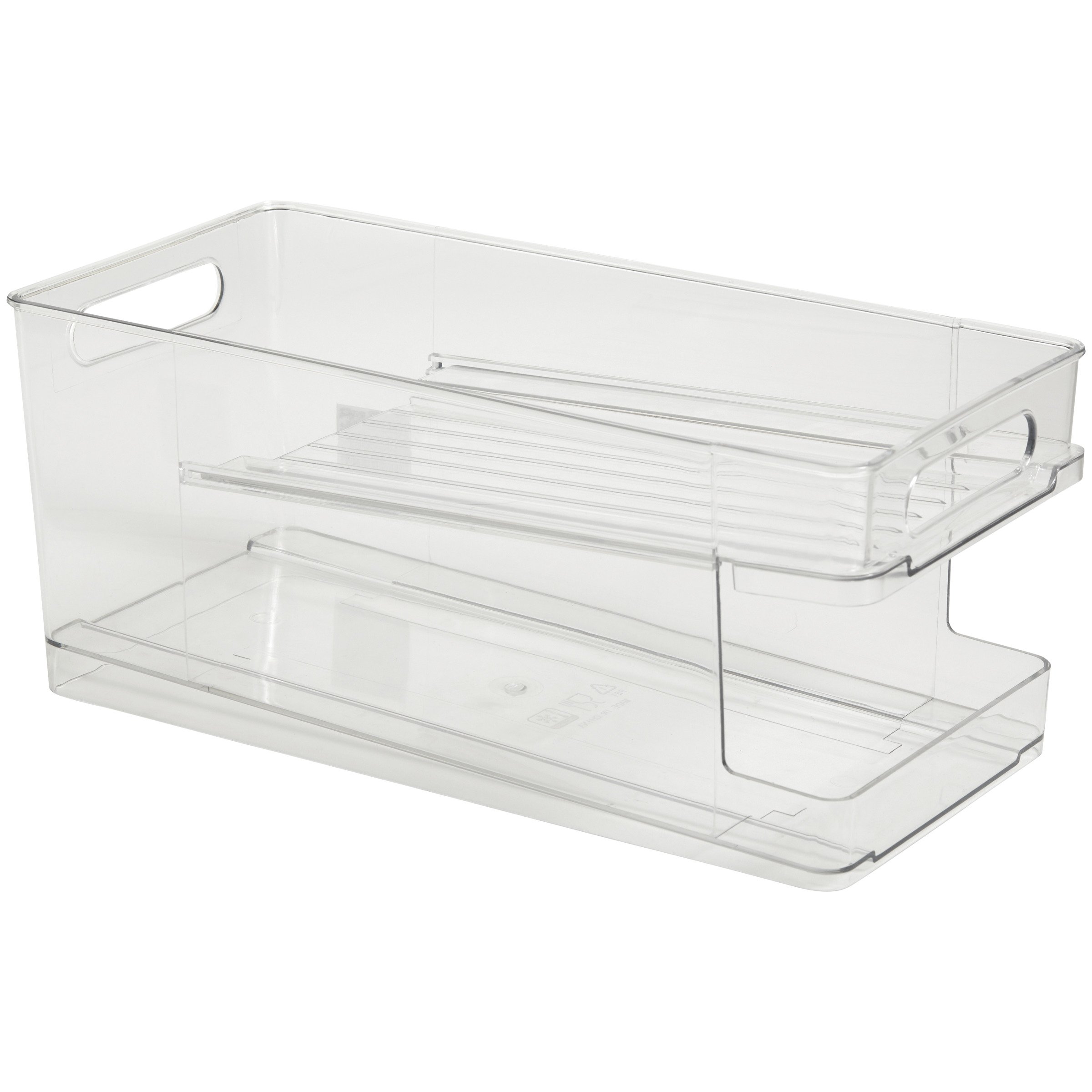 Destination Holiday 2-Tier Soda Can Bin - Clear - Shop Storage bins at ...