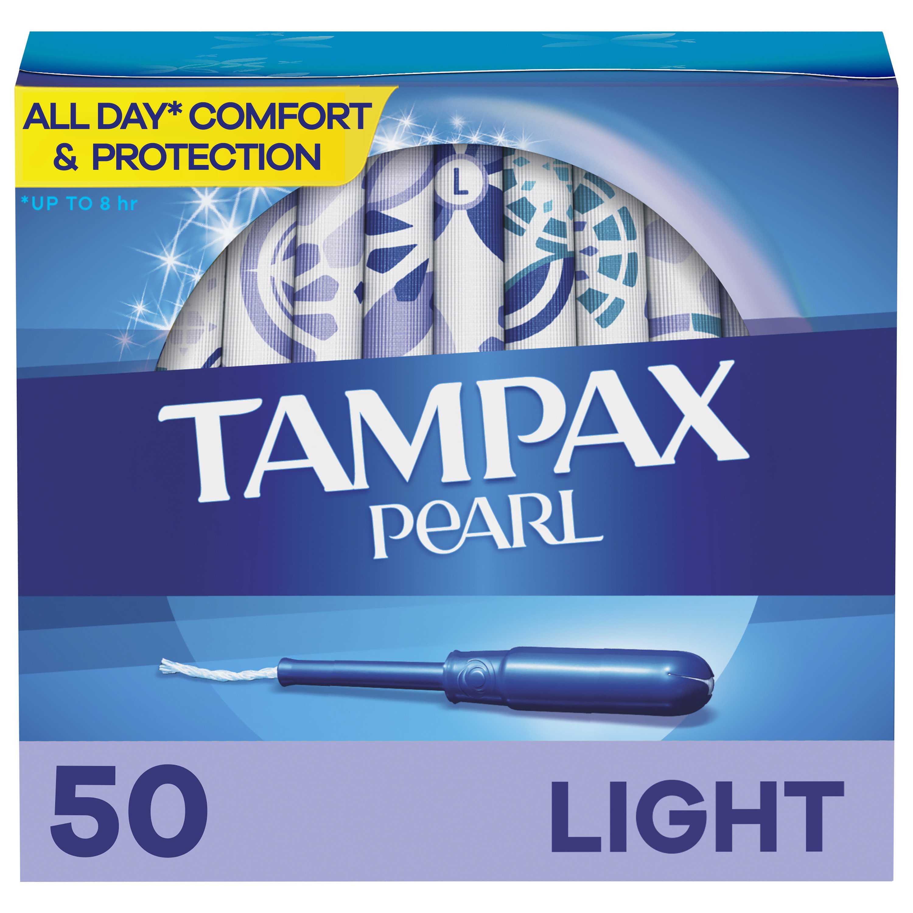 Tampax Pearl Tampons - Light - Shop Tampons At H-E-B