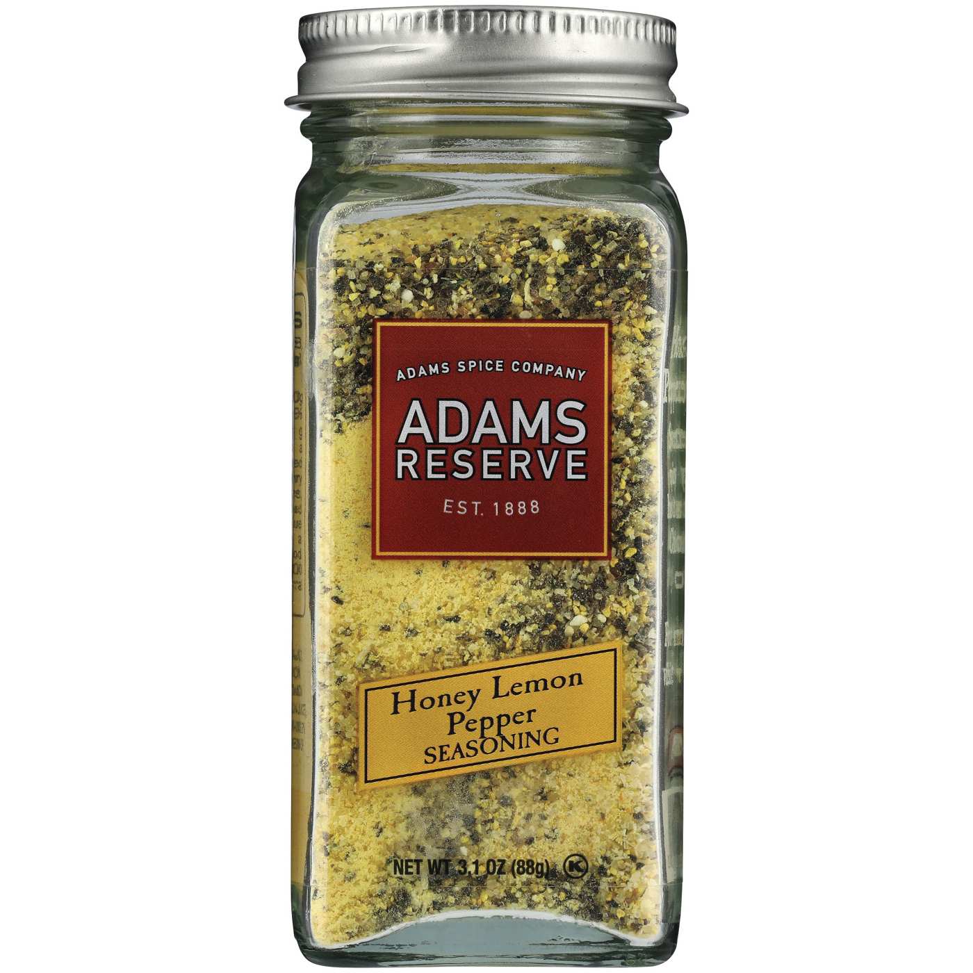 Adams Reserve Honey Lemon Pepper Seasoning; image 1 of 2