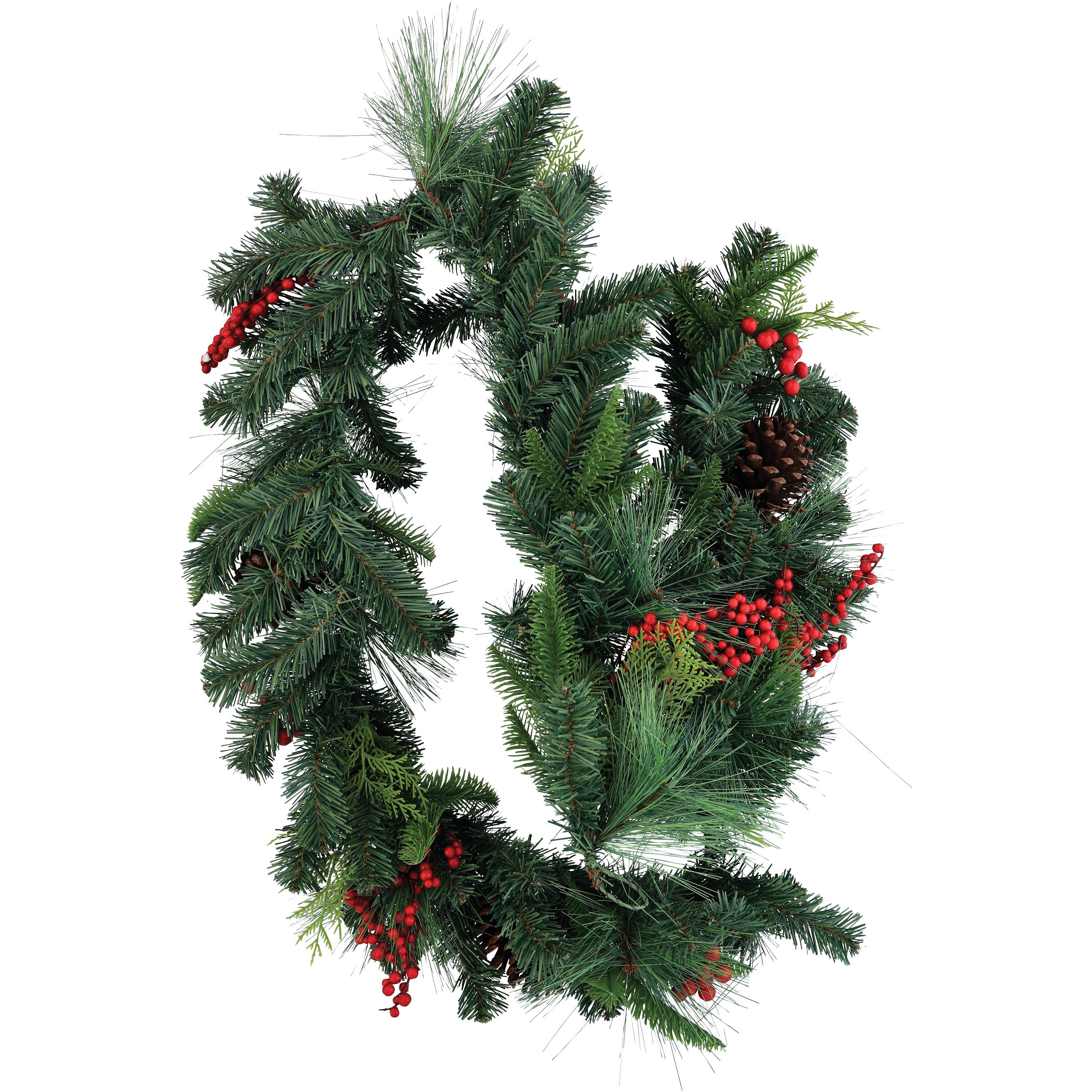 Destination Holiday Greenery Christmas Garland Shop Seasonal Decor at HEB