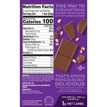Atkins Endulge Treats - Crunchalicious Bar