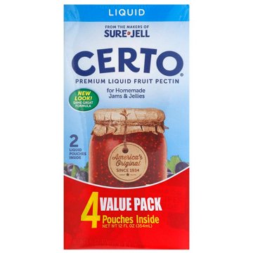 Sure Jell Certo Premium Liquid Fruit Pectin, 4 pk