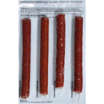 Mighty Spark Chicken Snack Sticks - Original Sea Salt & Pepper, 4 ct