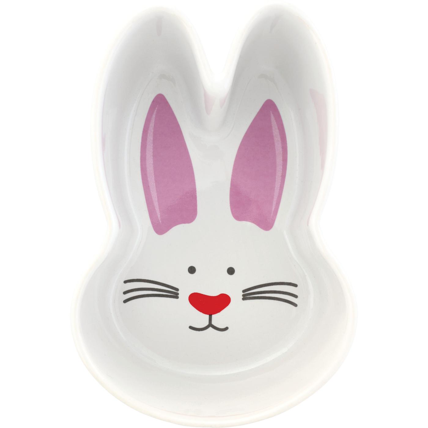 Destination Holiday Easter Bunny Face Ramekin; image 1 of 3