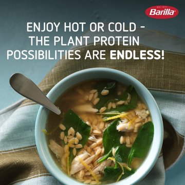 Barilla 12g Protein Chickpea Orzo Pasta
