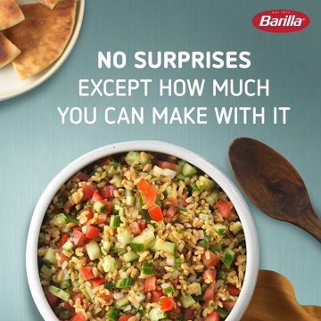 Barilla 12g Protein Chickpea Orzo Pasta