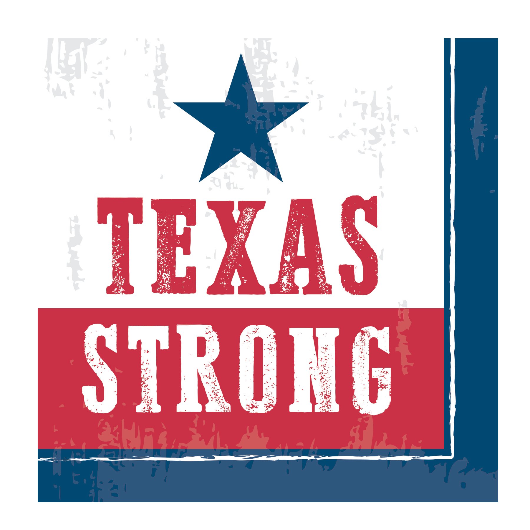 Creative Converting Beverage Napkins - Texas Strong - Shop Party decor ...