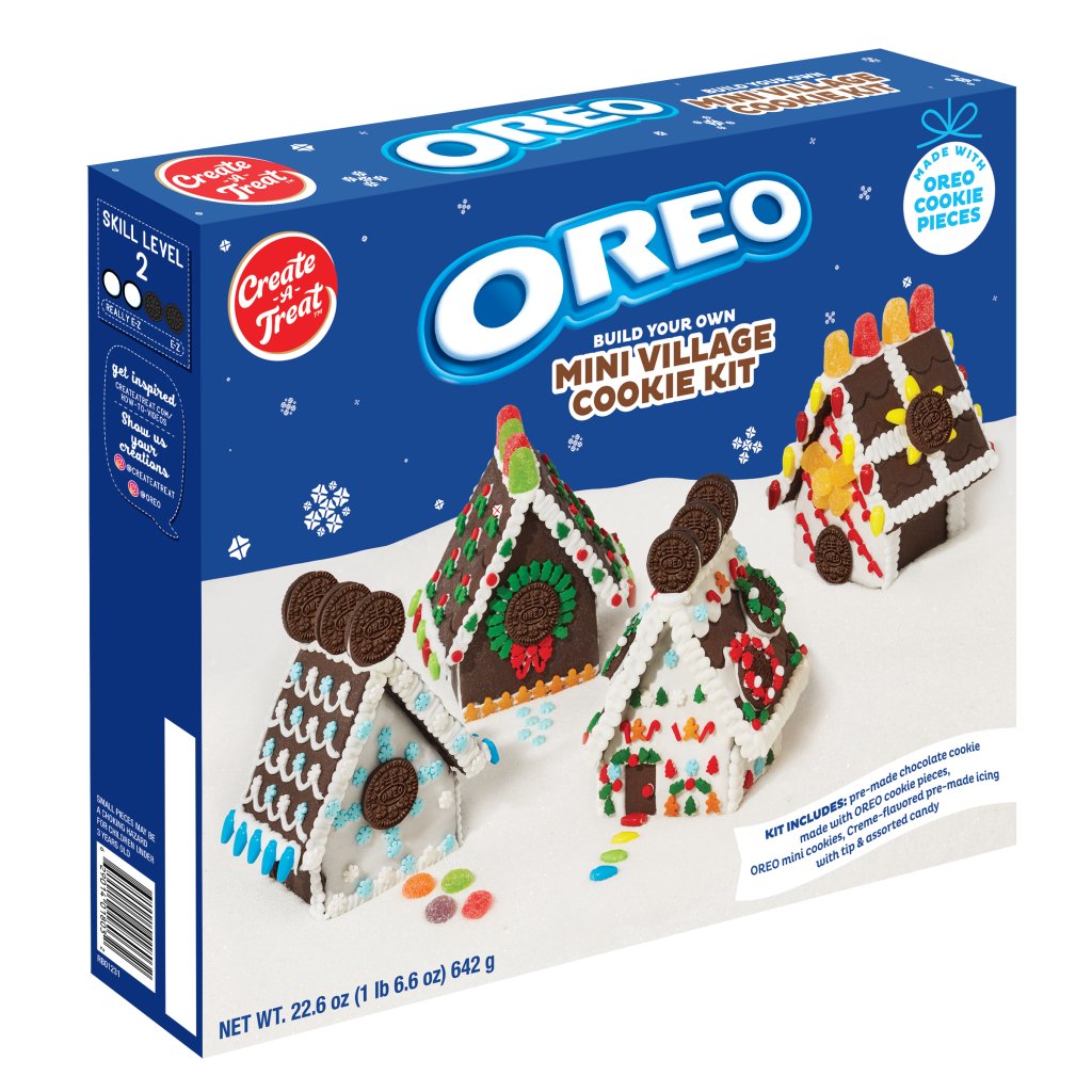 Create A Treat Pre-Built Gingerbread House Kit - Shop Cookies at H-E-B