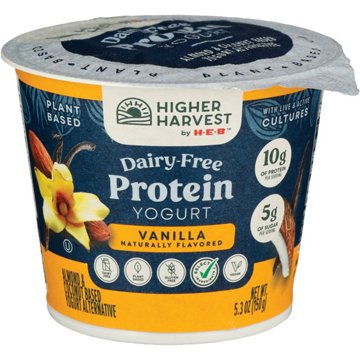Higher Harvest by H-E-B Dairy Free 10g Protein Yogurt – Vanilla