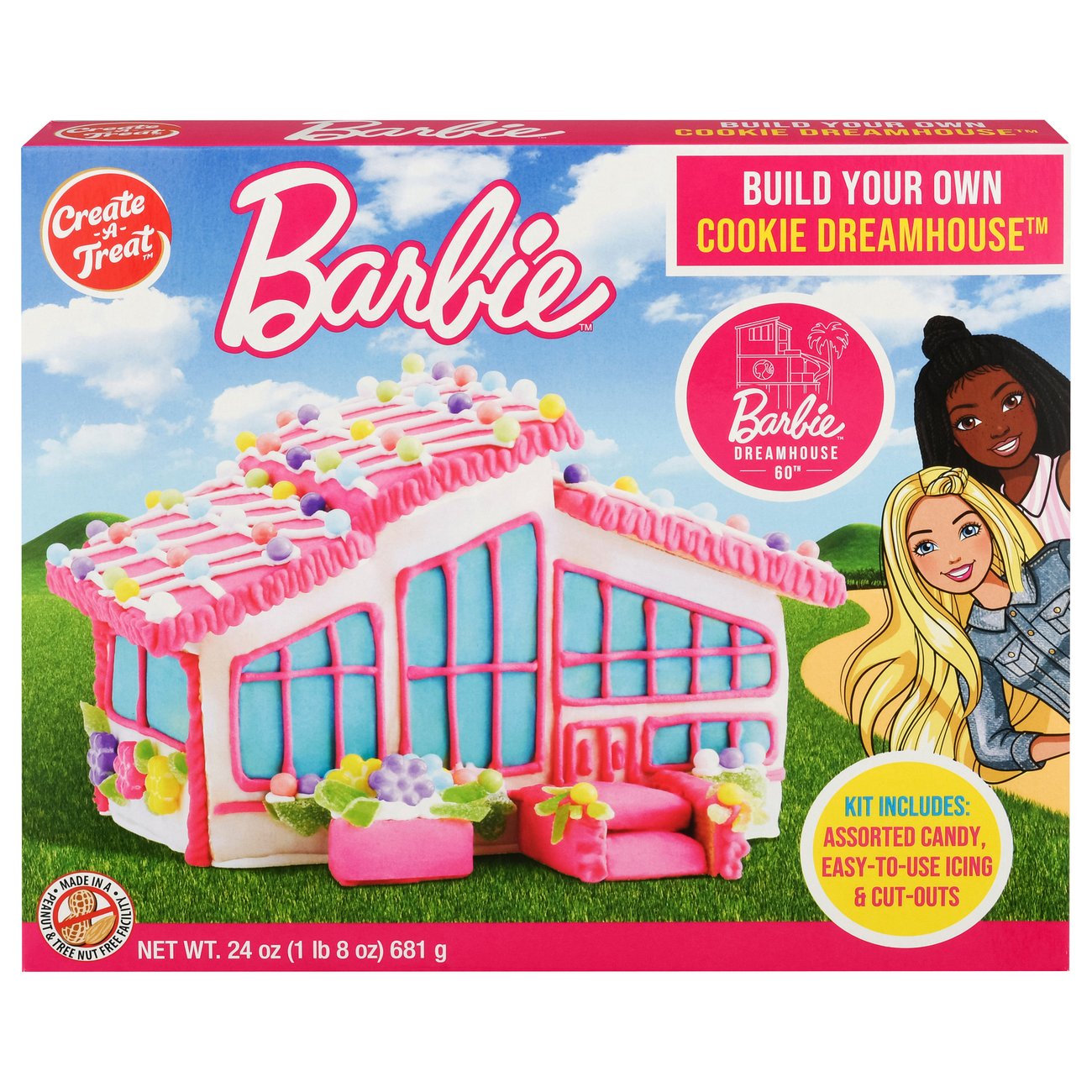 Create A Treat Barbie Cookie Dreamhouse Kit Shop Cookies at H E B