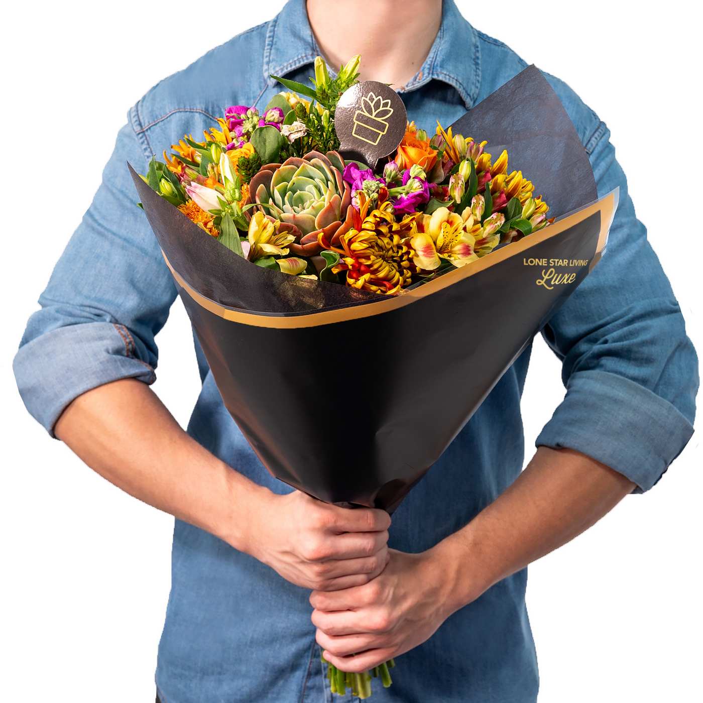 BLOOMS by HEB Lone Star Living Luxe Flower Bouquet Shop Flowers