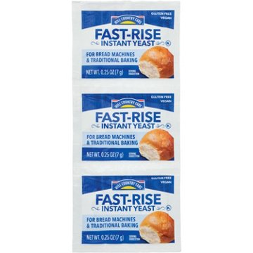 Hill Country Fare Fast-Rise Instant Yeast, 3 pk