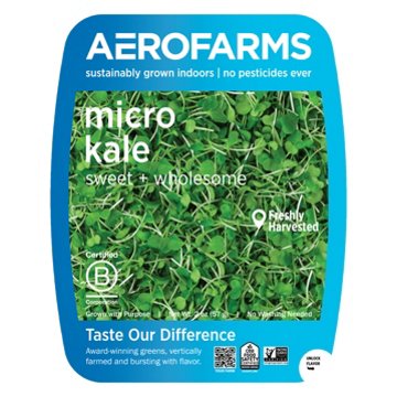 AeroFarms Fresh Micro Kale, 2 oz