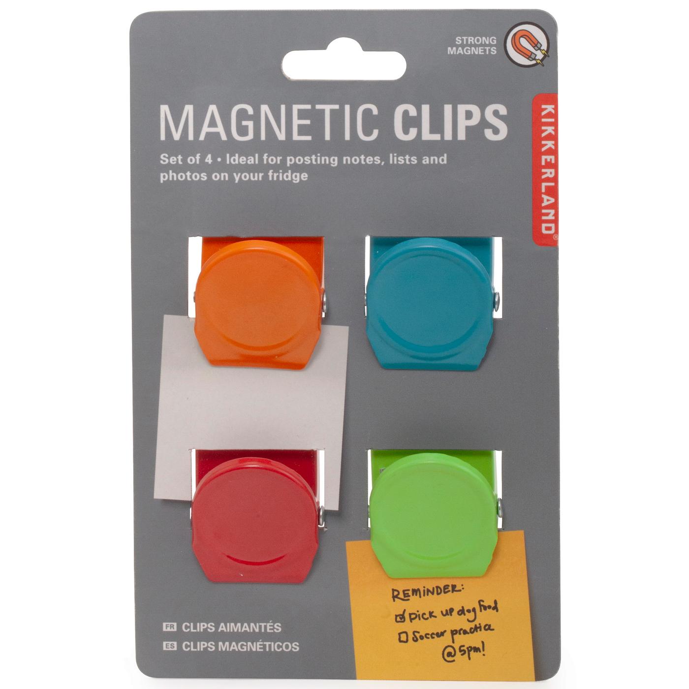 Kikkerland Assorted Color Magnetic Clips; image 1 of 2