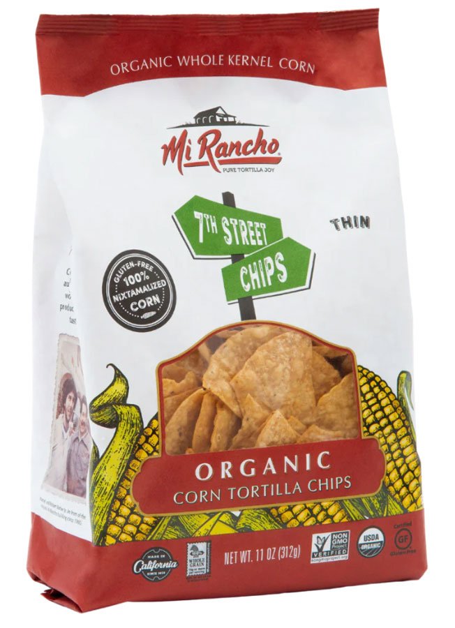 Mi Rancho Thin Organic Corn Tortilla Chips, 11 oz | Central Market ...