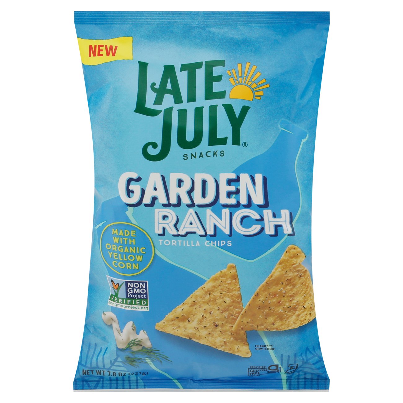 Late july garden ranch tortilla chips shop chips at h e b