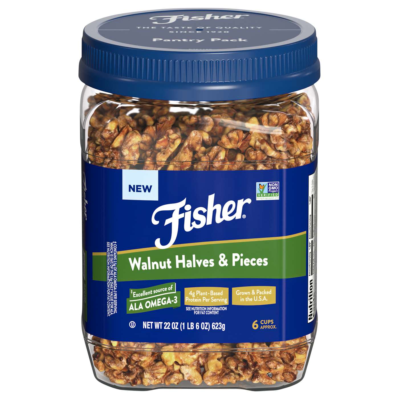 Fisher Walnut Halves & Pieces Shop Nuts & seeds at HEB