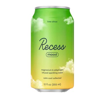 Recess Mood Infused Sparkling Water - Lime Citrus