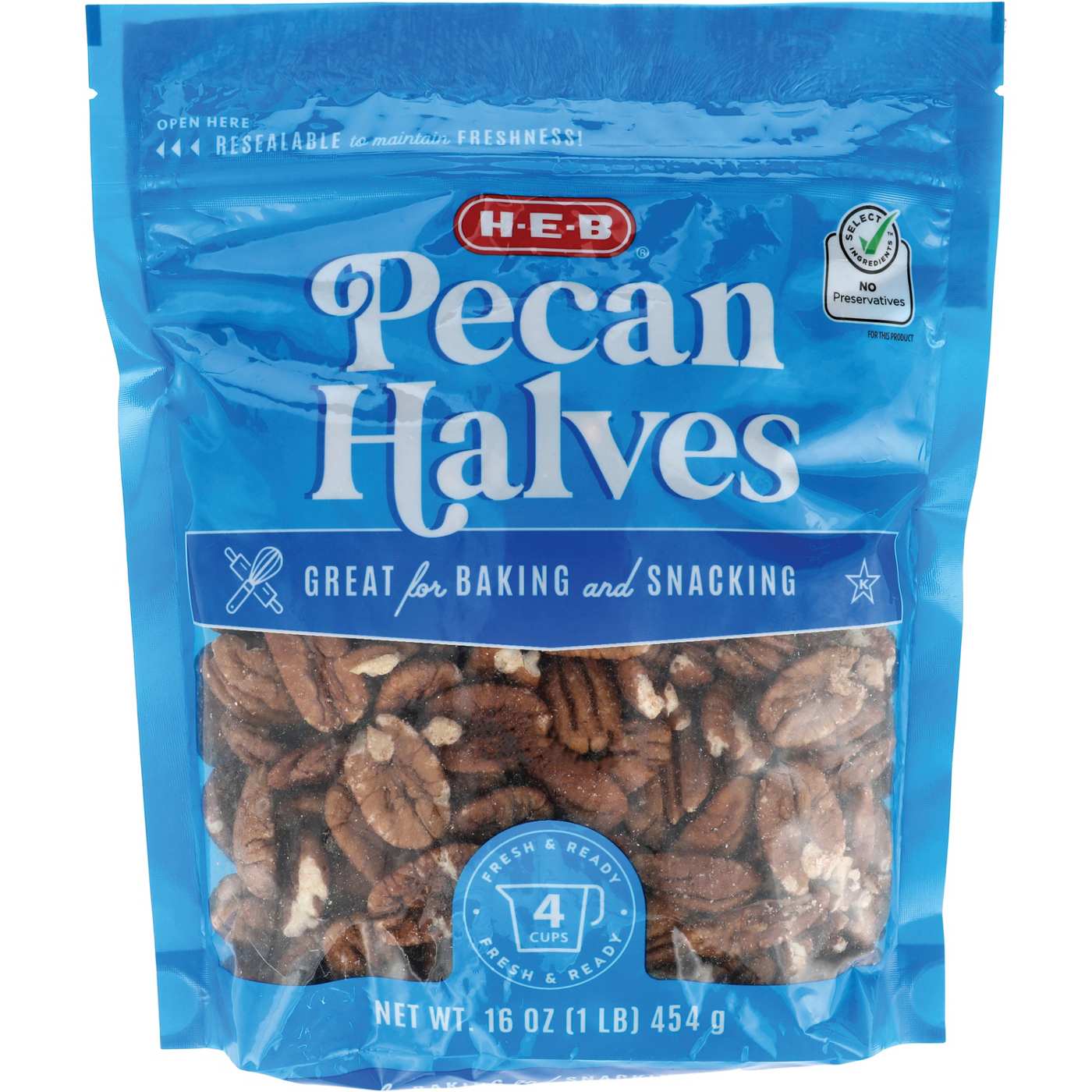 HEB Pecan Halves Shop Nuts & seeds at HEB