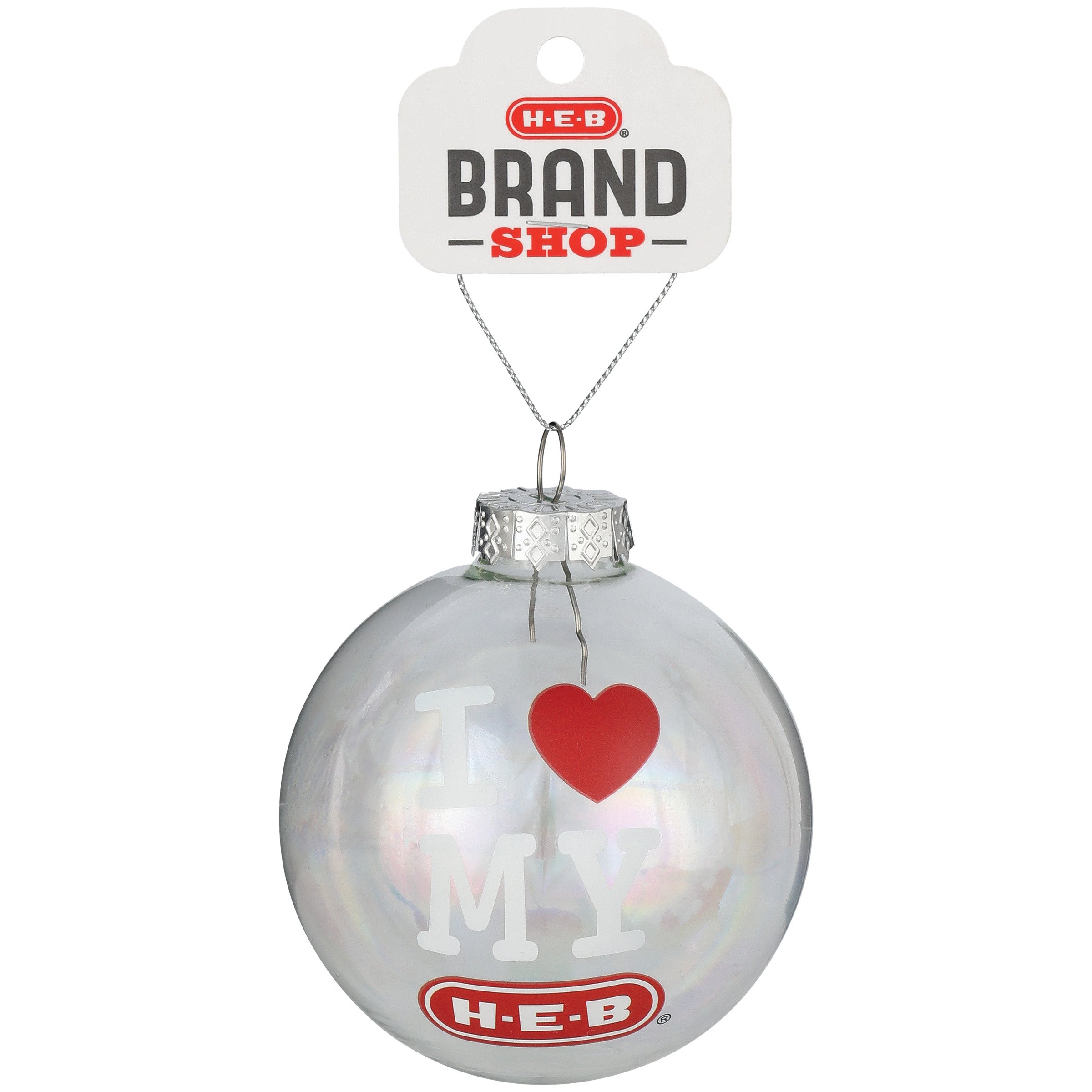 HEB Brand Shop I Love My HEB Christmas Tree Ball Shop Seasonal